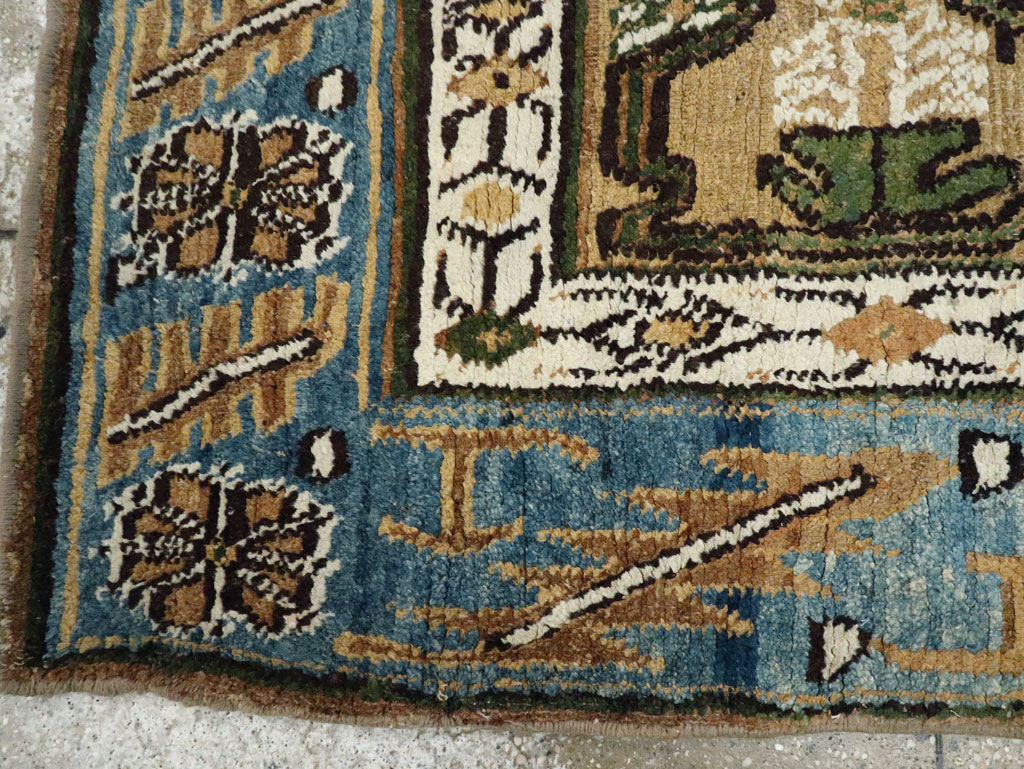 Antique Spanish Cuenca Rug, No.9093 - Gsblank