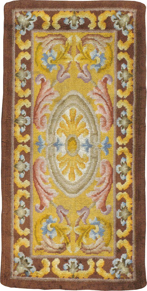 Antique French Savonnerie Rug, No.9099 - Gsblank
