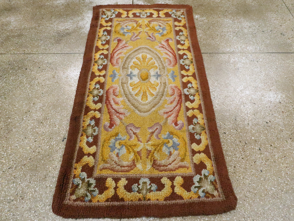 Antique French Savonnerie Rug, No.9099 - Gsblank