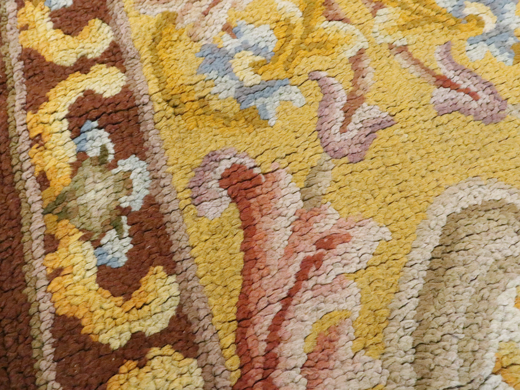 Antique French Savonnerie Rug, No.9099 - Gsblank