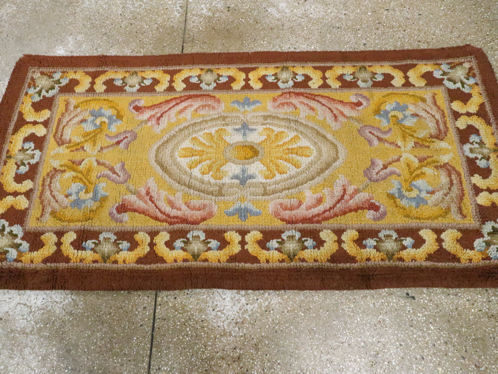 Antique French Savonnerie Rug, No.9099 - Gsblank