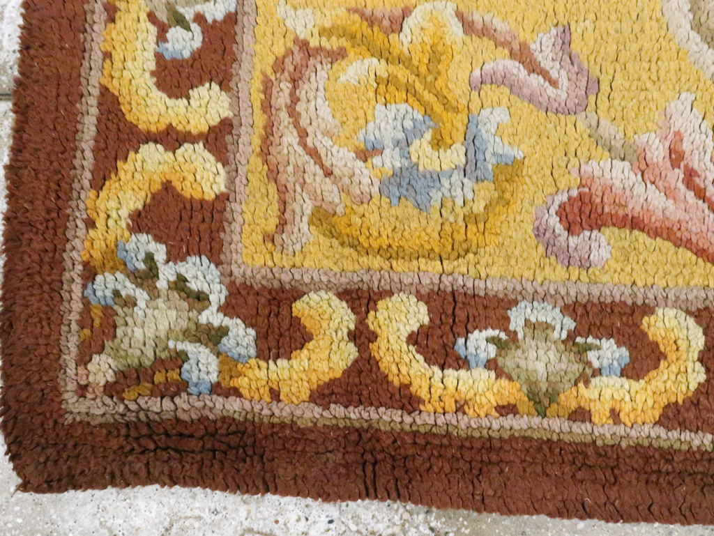 Antique French Savonnerie Rug, No.9099 - Gsblank