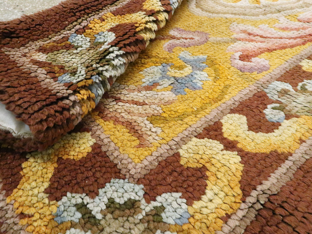 Antique French Savonnerie Rug, No.9099 - Gsblank