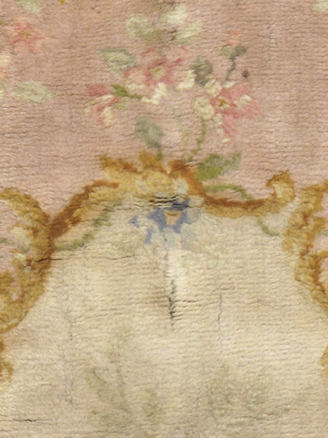 Antique French Savonnerie Runner, No.9105 - Gsblank