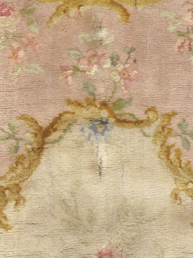 Antique French Savonnerie Runner, No.9105 - Gsblank