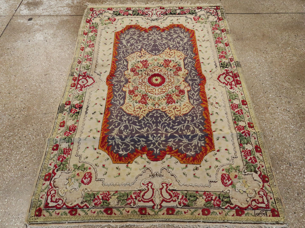 Antique Turkish Herekeh Rug, No.9107 - Gsblank