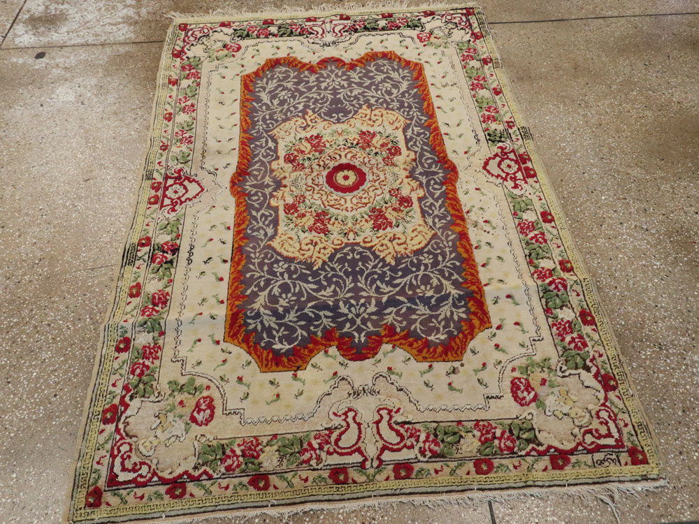 Antique Turkish Herekeh Rug, No.9107 - Gsblank