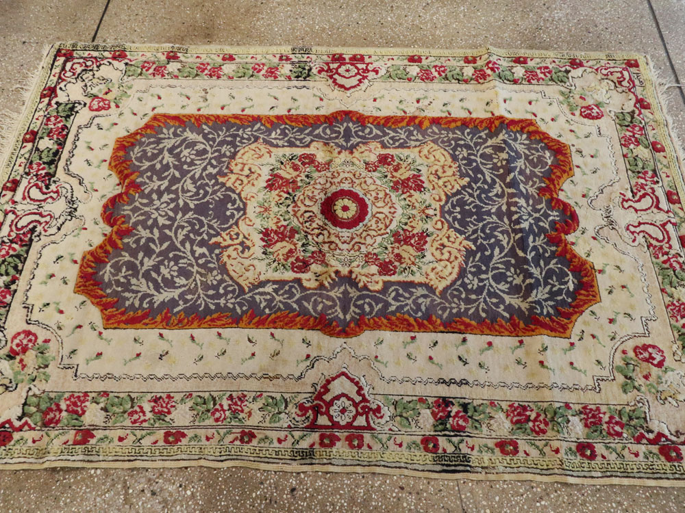 Antique Turkish Herekeh Rug, No.9107 - Gsblank