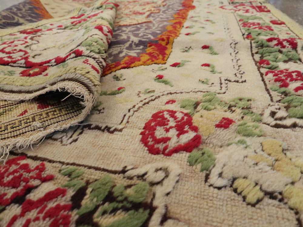 Antique Turkish Herekeh Rug, No.9107 - Gsblank