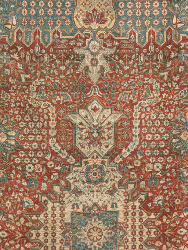 Antique Persian Tabriz Carpet, No.9117 - Gsblank