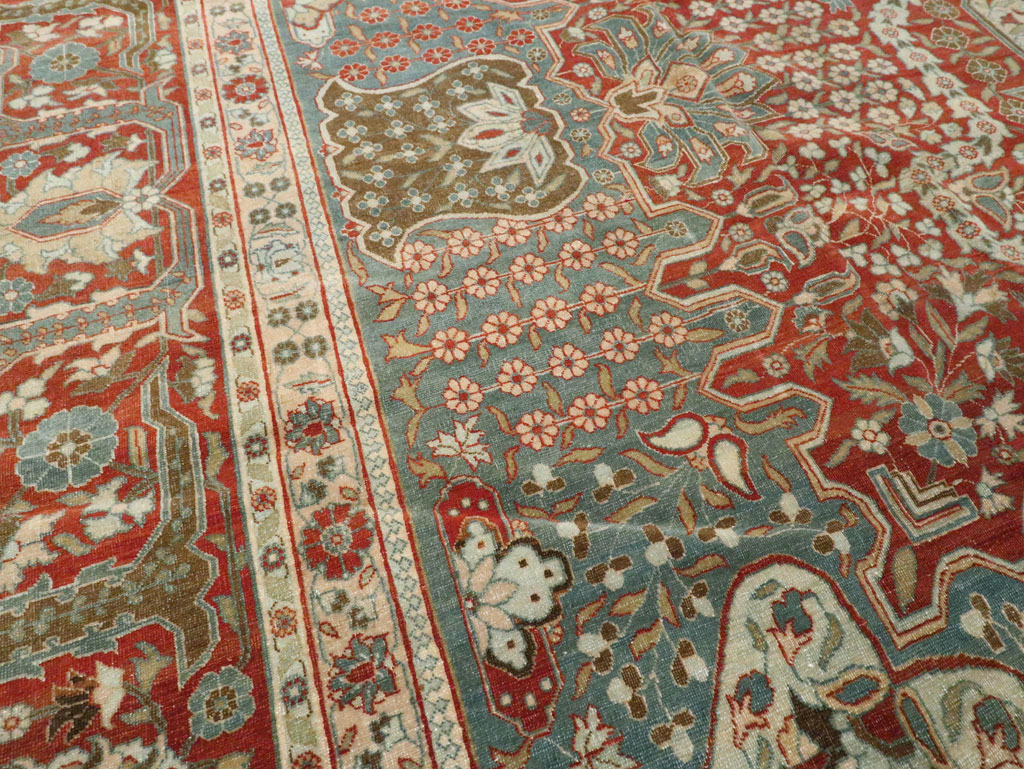 Antique Persian Tabriz Carpet, No.9117 - Gsblank