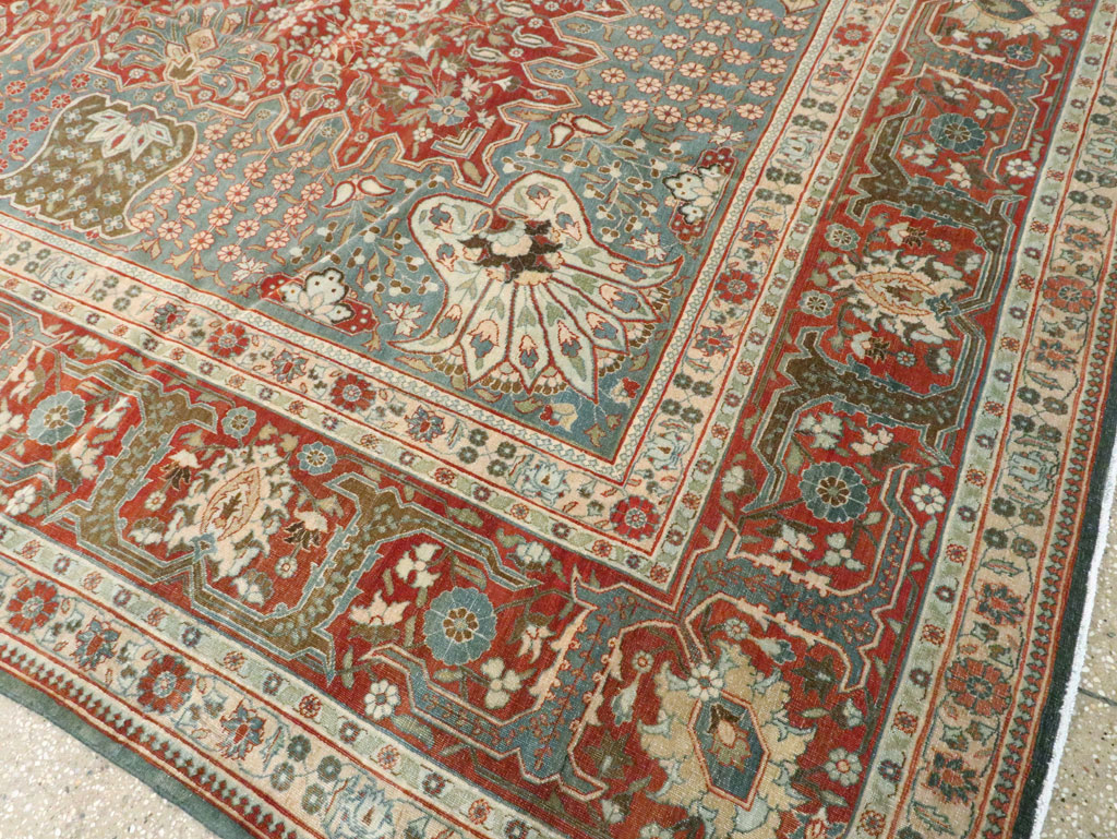 Antique Persian Tabriz Carpet, No.9117 - Gsblank
