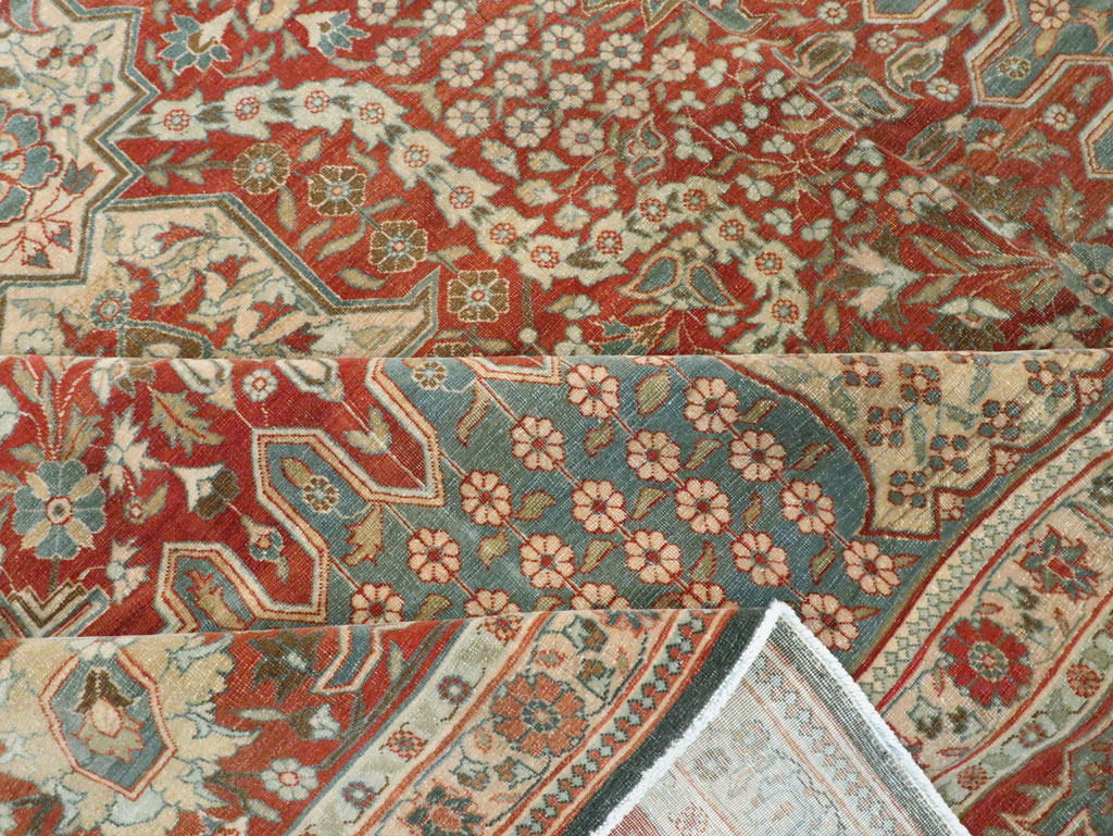 Antique Persian Tabriz Carpet, No.9117 - Gsblank