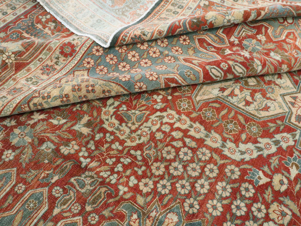 Antique Persian Tabriz Carpet, No.9117 - Gsblank