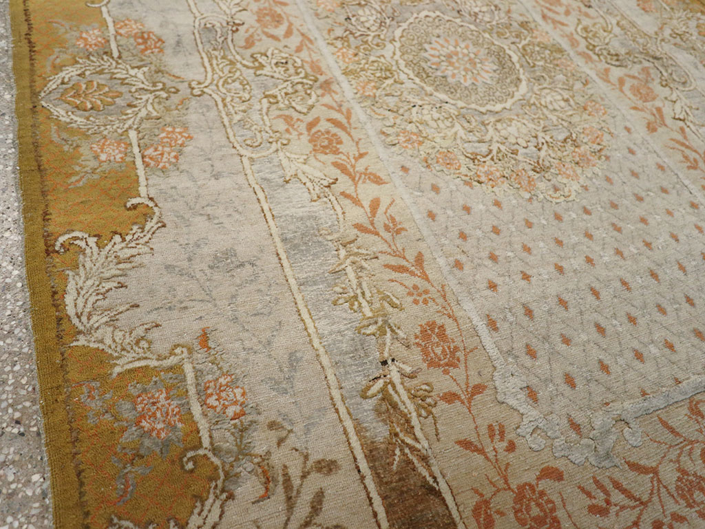 Antique Turkish Herekeh Carpet, No.9118 - Gsblank