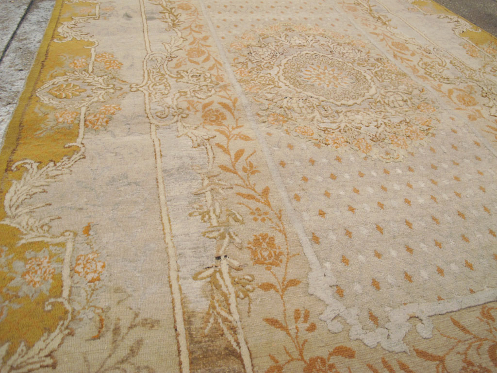Antique Turkish Herekeh Carpet, No.9118 - Gsblank
