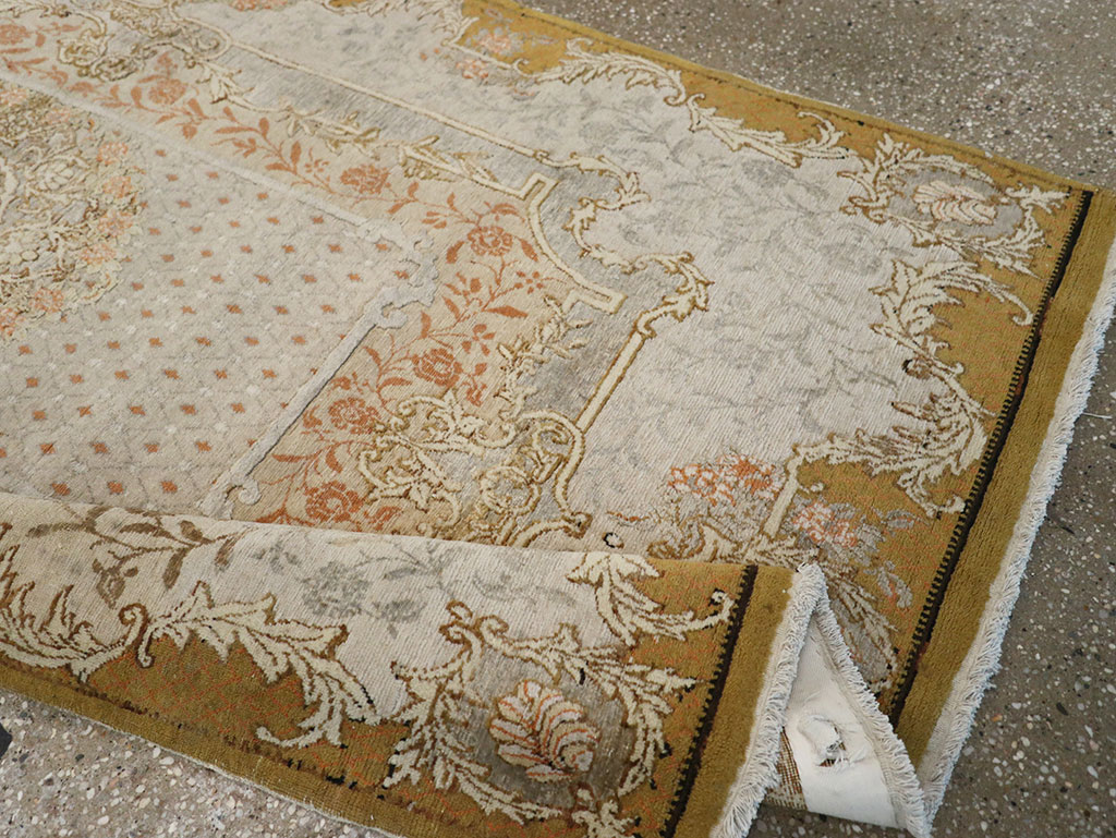 Antique Turkish Herekeh Carpet, No.9118 - Gsblank