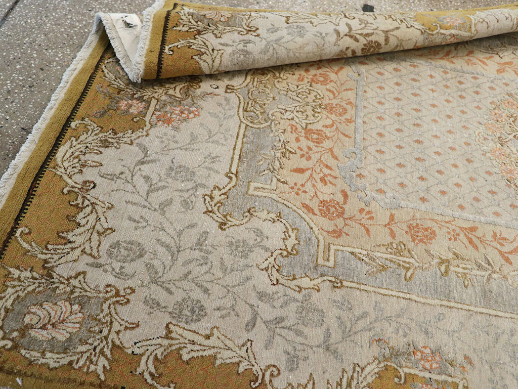 Antique Turkish Herekeh Carpet, No.9118 - Gsblank