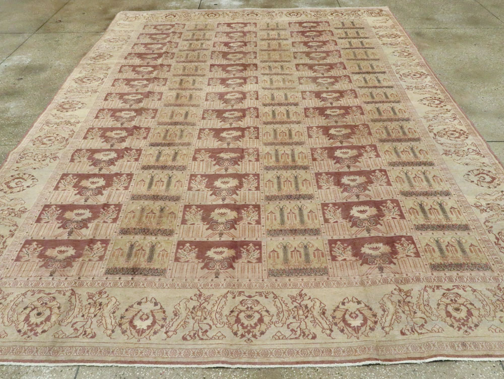 Antique Persian Dorokhsh Carpet, No.9152 - Gsblank