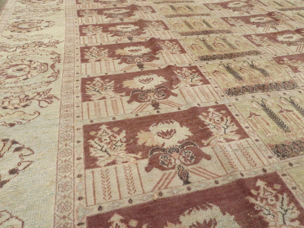 Antique Persian Dorokhsh Carpet, No.9152 - Gsblank