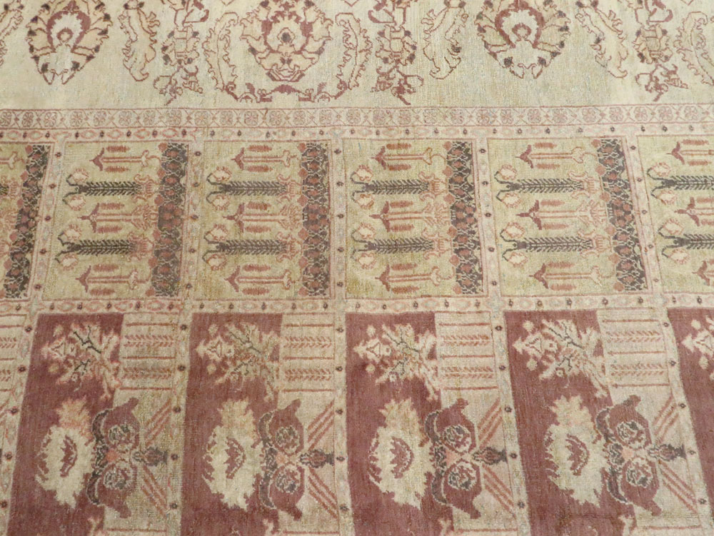 Antique Persian Dorokhsh Carpet, No.9152 - Gsblank