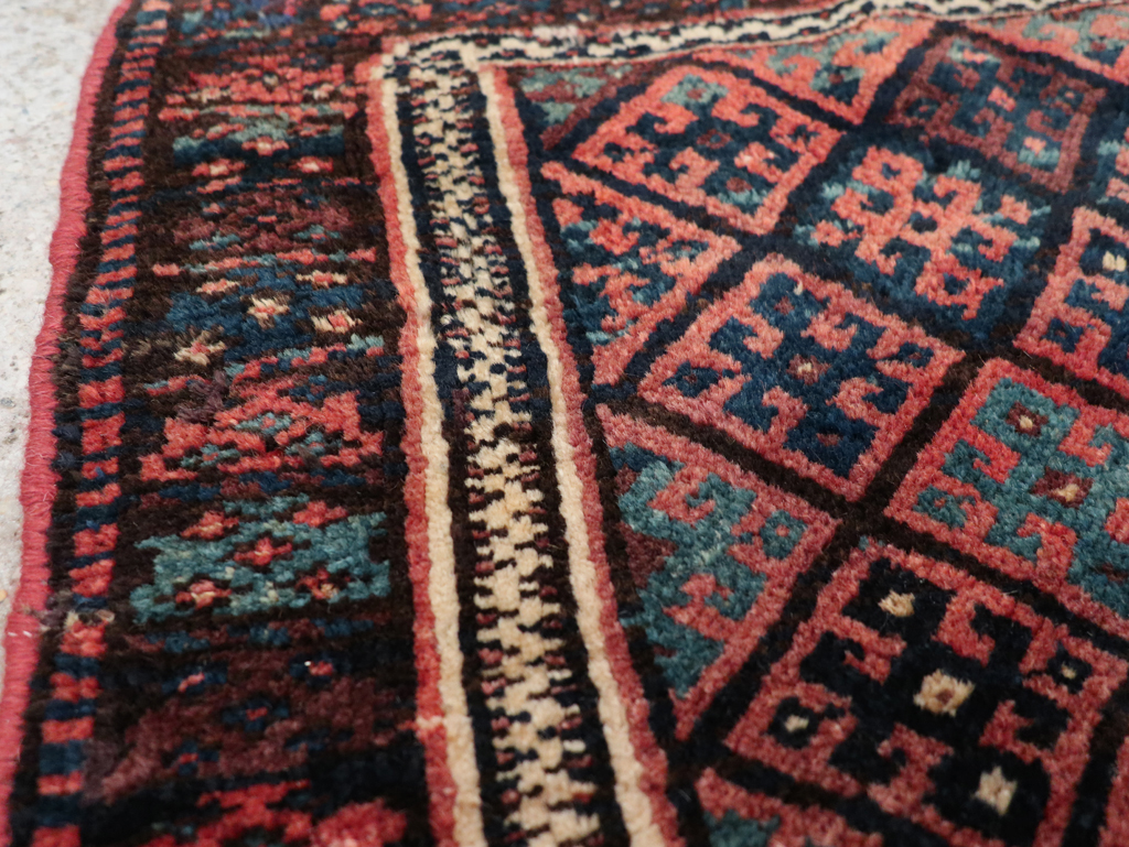 Vintage Persian Kurdish Rug, No.9179 - Gsblank