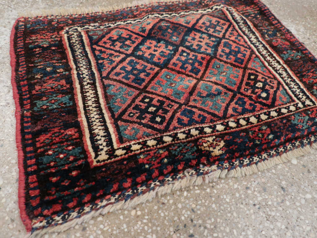 Vintage Persian Kurdish Rug, No.9179 - Gsblank