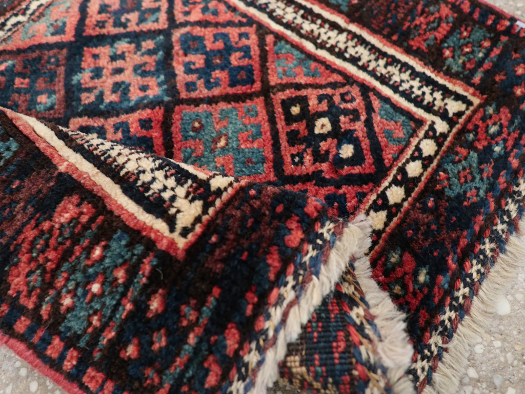 Vintage Persian Kurdish Rug, No.9179 - Gsblank