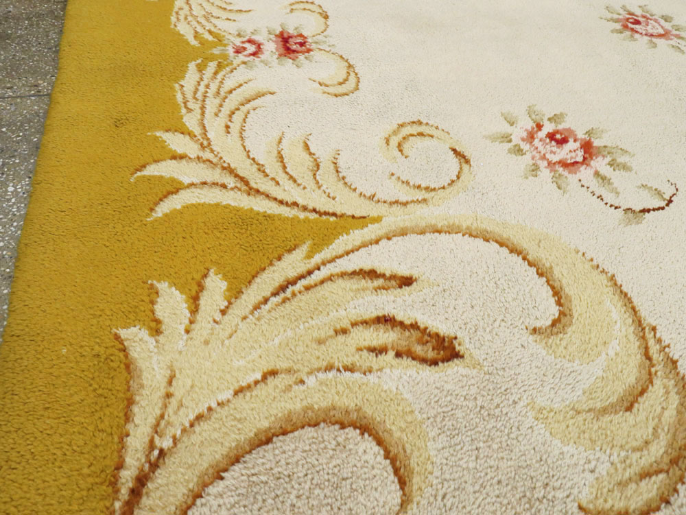 Vintage European Savonnerie Carpet, No.9212 - Gsblank