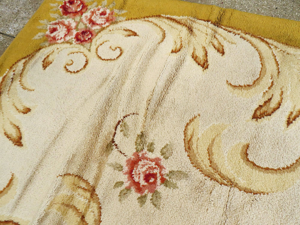Vintage European Savonnerie Carpet, No.9212 - Gsblank