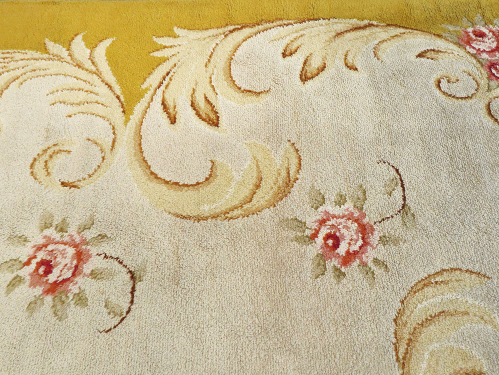Vintage European Savonnerie Carpet, No.9212 - Gsblank