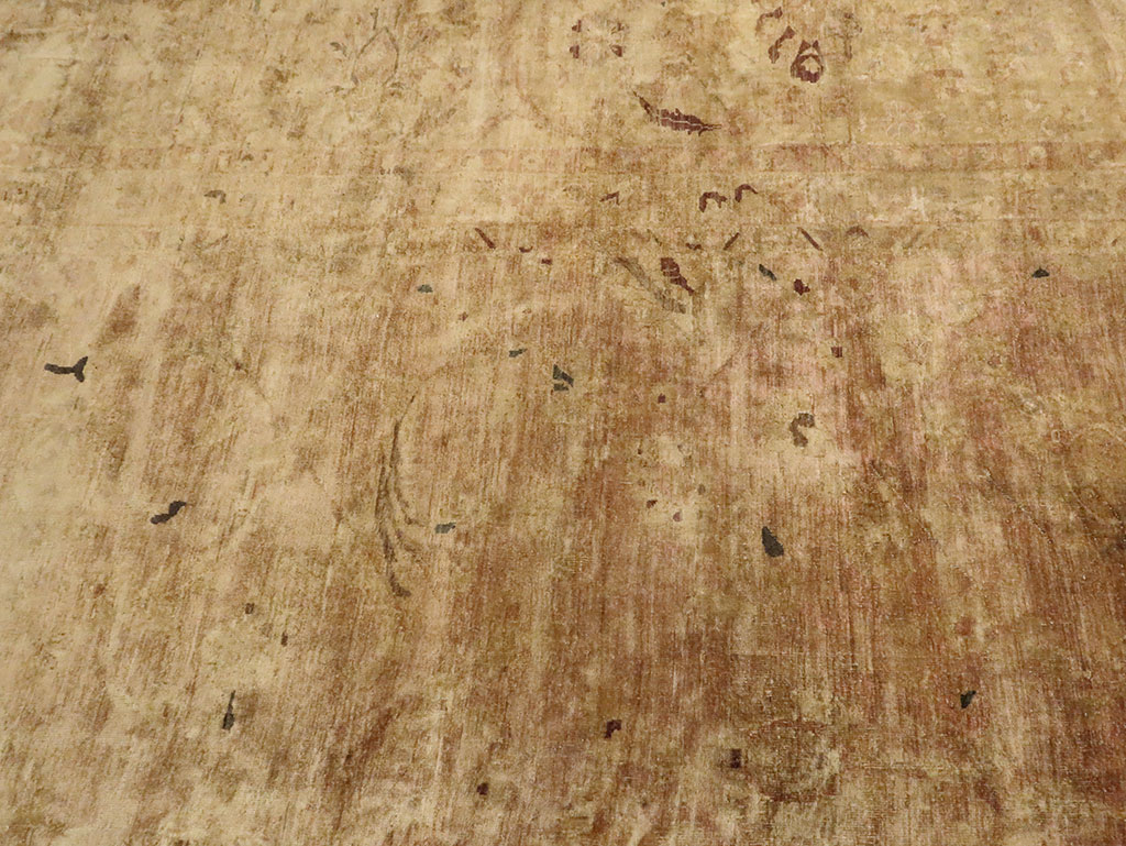 Antique Persian Kashan Rug, No.9236 - Gsblank