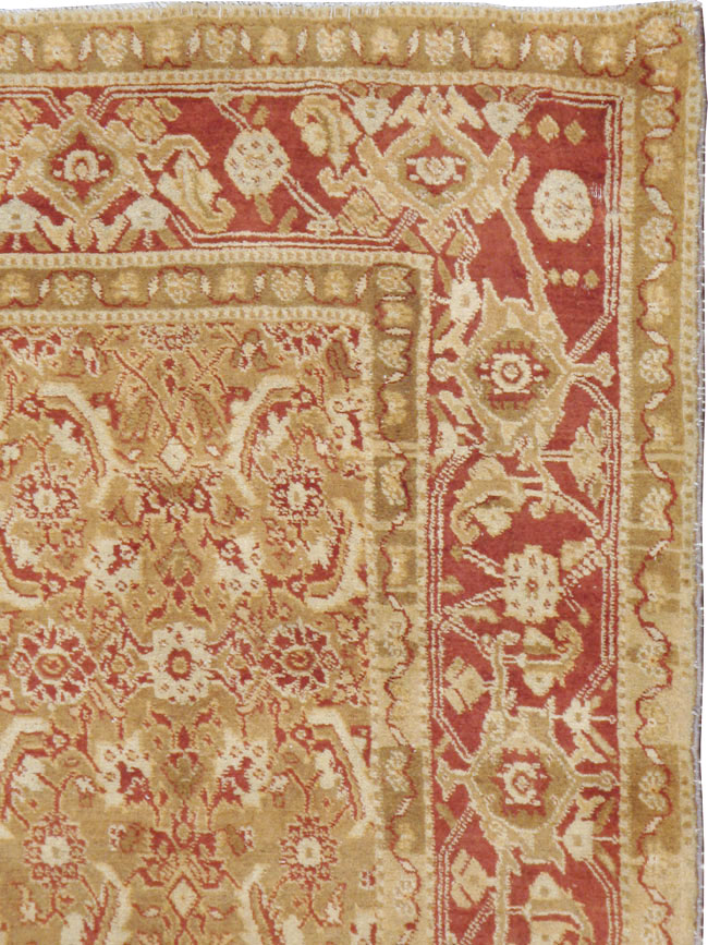 Antique Indian Agra Carpet, No.9273 - Gsblank