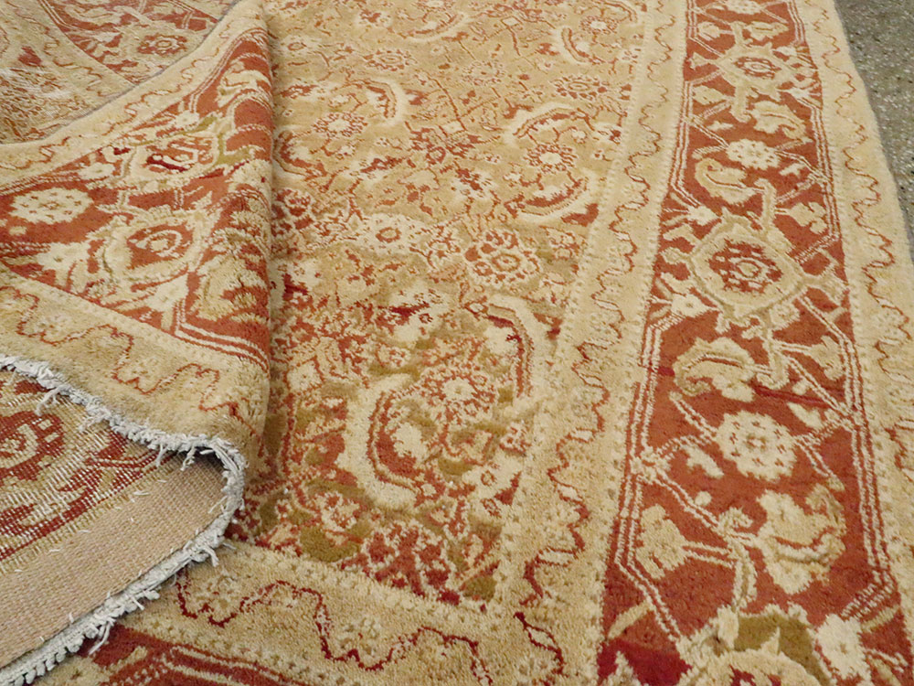 Antique Indian Agra Carpet, No.9273 - Gsblank