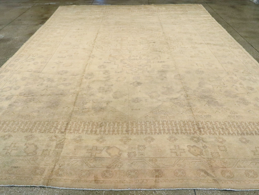 Antique Turkish Oushak Carpet, No.9277 - Gsblank