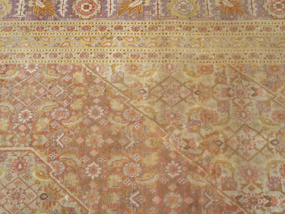 Antique Persian Tabriz Carpet, No.9284 - Gsblank
