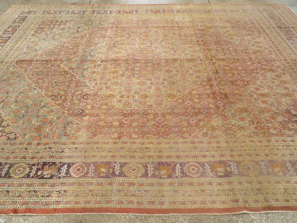 Antique Persian Tabriz Carpet, No.9284 - Gsblank