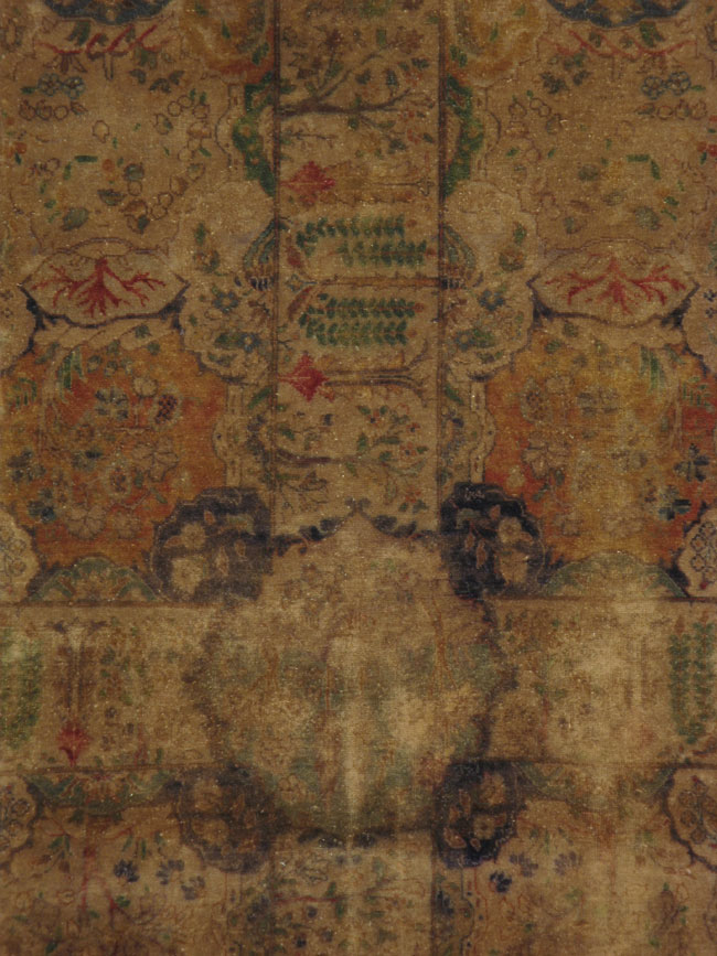 Antique Persian Tabriz Room Size Carpet, No.9334 - Gsblank