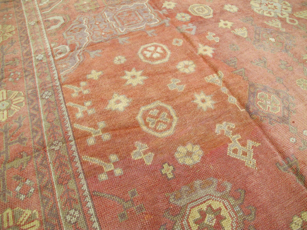 Antique Turkish Oushak Oversize Carpet, No.9335 - Gsblank