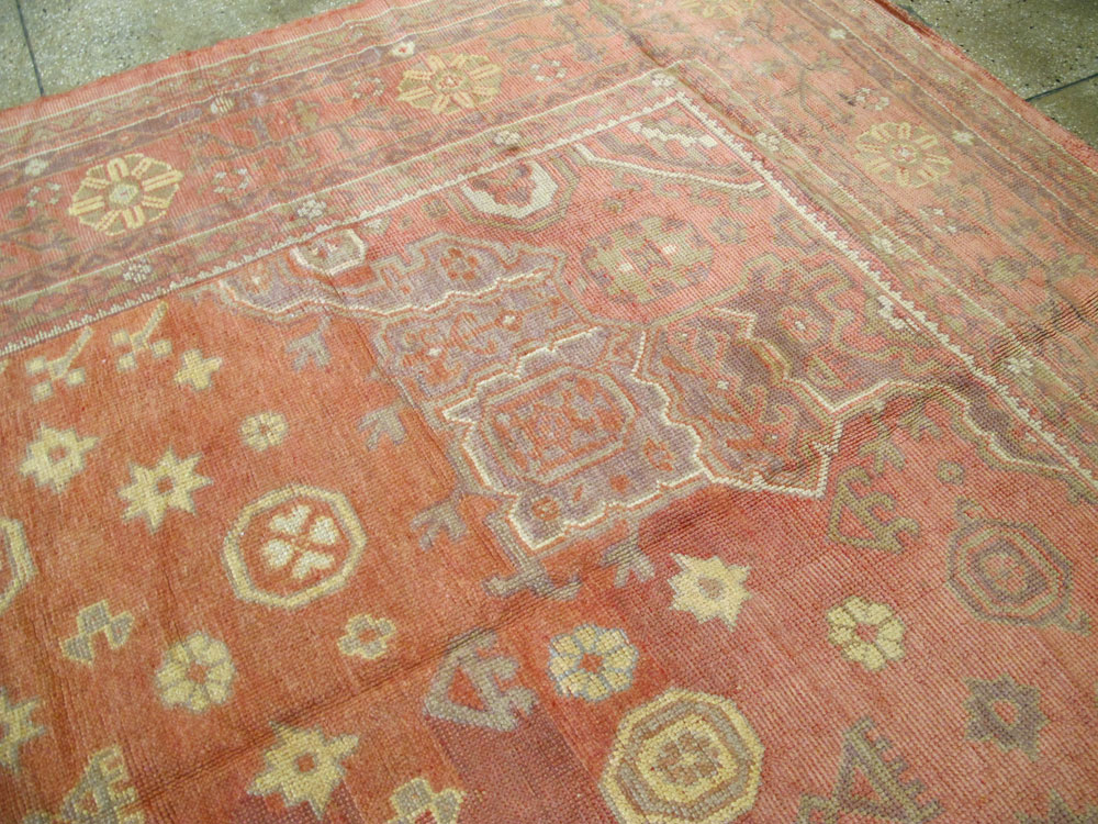 Antique Turkish Oushak Oversize Carpet, No.9335 - Gsblank