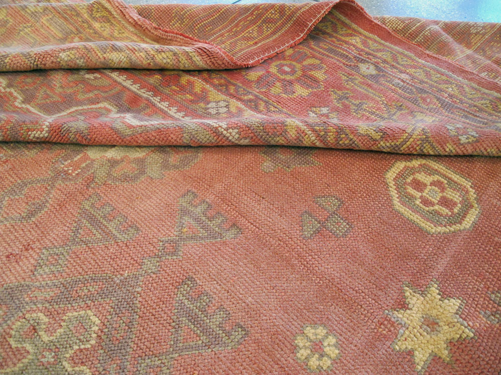 Antique Turkish Oushak Oversize Carpet, No.9335 - Gsblank