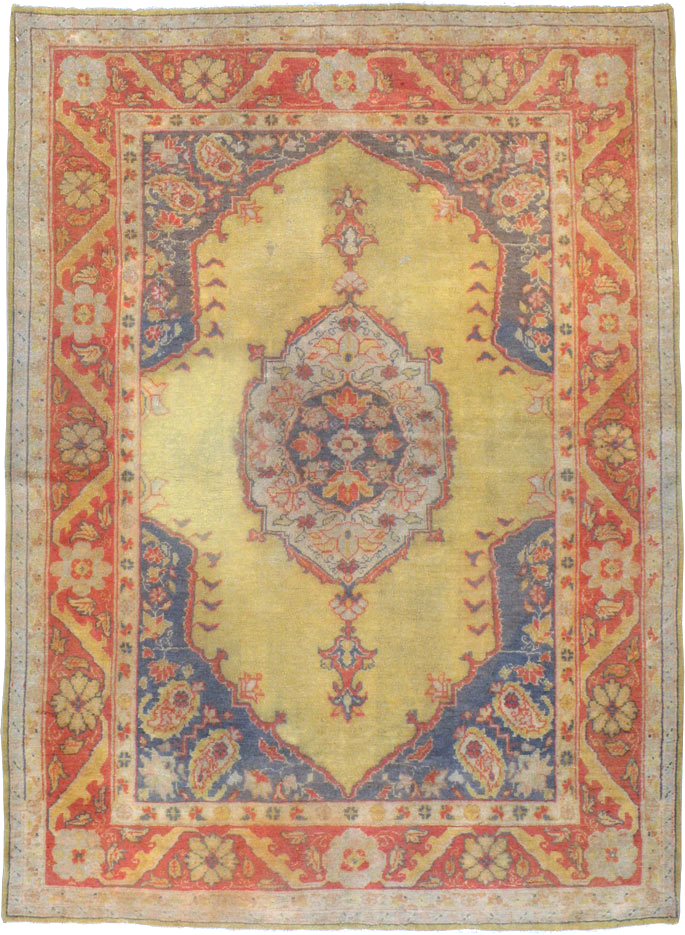 An Oushak Carpet, No.9395 - Gsblank