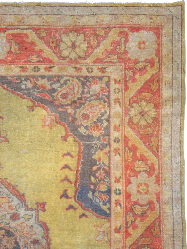 An Oushak Carpet, No.9395 - Gsblank
