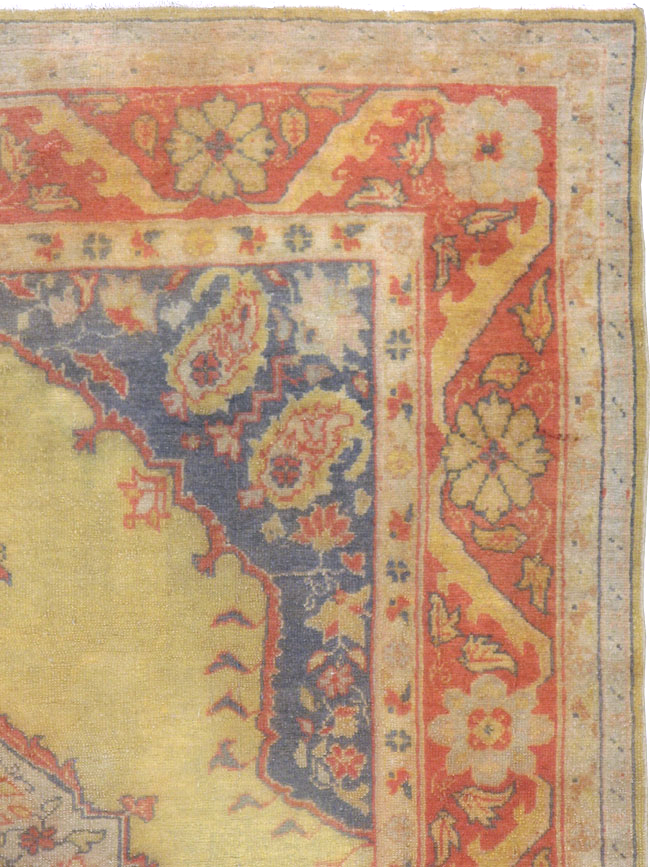 An Oushak Carpet, No.9395 - Gsblank