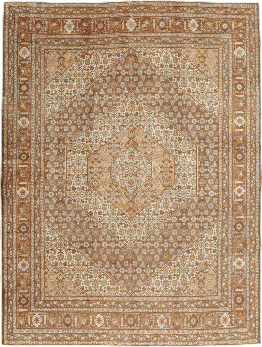 Antique Persian Tabriz Carpet, No.9405 - Gsblank