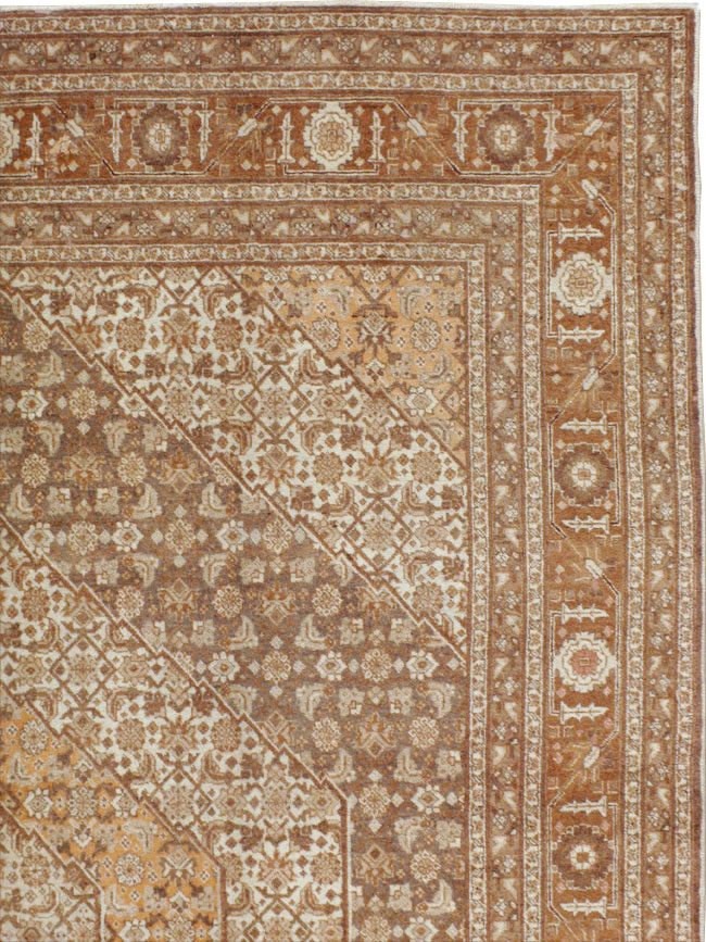 Antique Persian Tabriz Carpet, No.9405 - Gsblank
