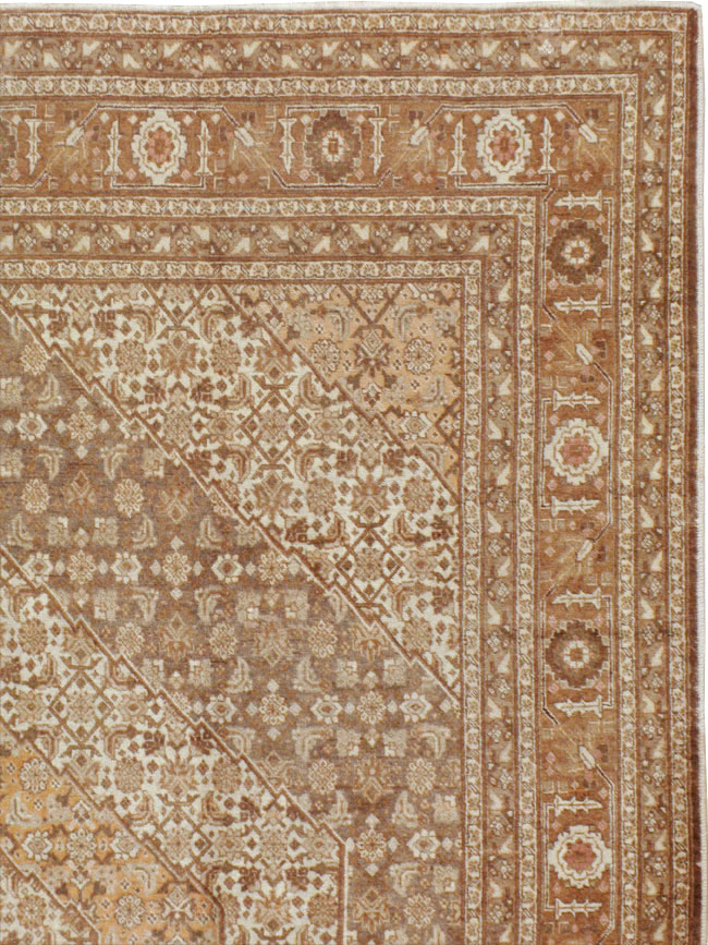 Antique Persian Tabriz Carpet, No.9405 - Gsblank