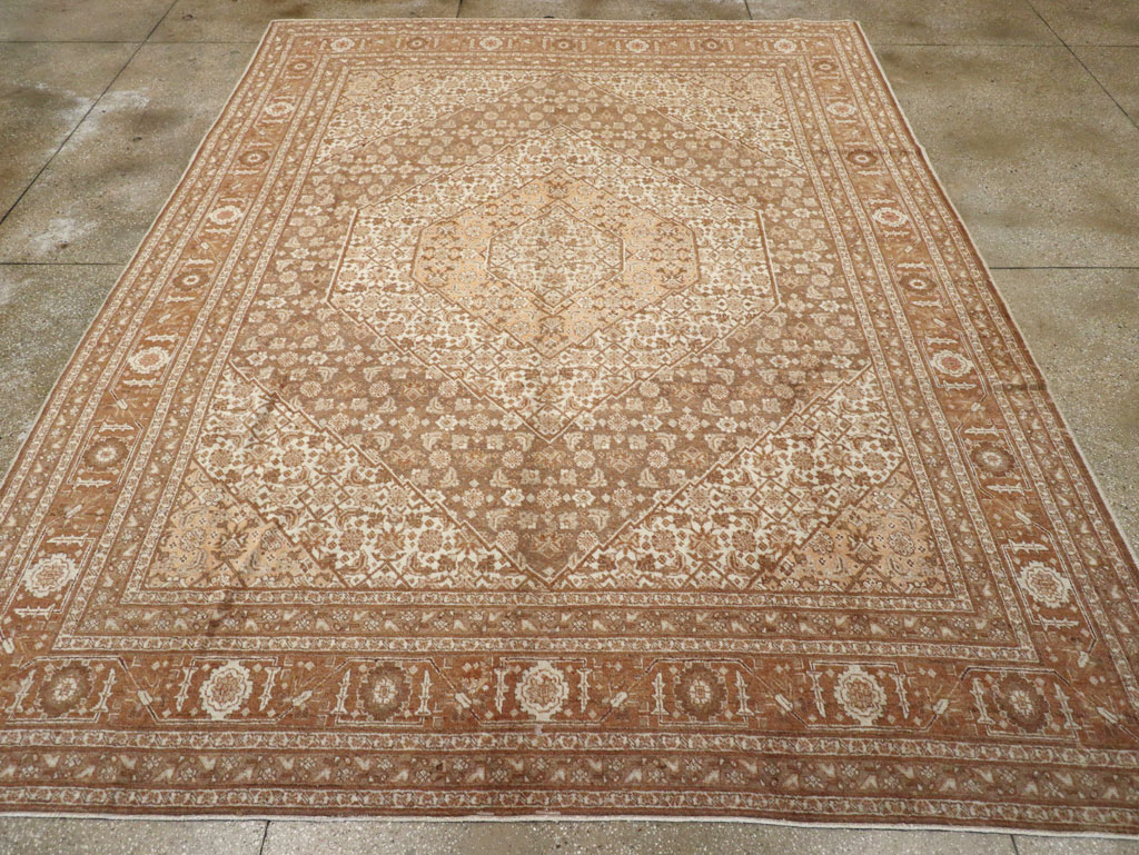 Antique Persian Tabriz Carpet, No.9405 - Gsblank