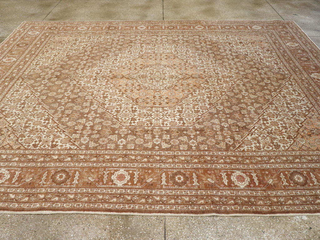 Antique Persian Tabriz Carpet, No.9405 - Gsblank
