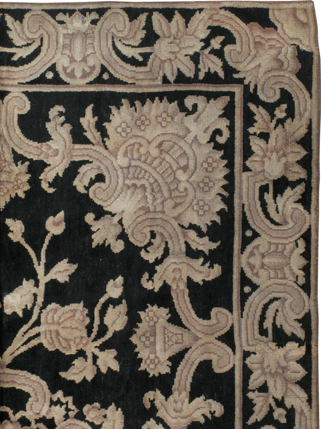 Antique French Savonnerie Room Size Carpet, No.9414 - Gsblank